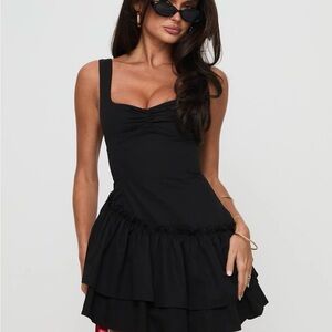 Princess Polly Shantelle Romper Black